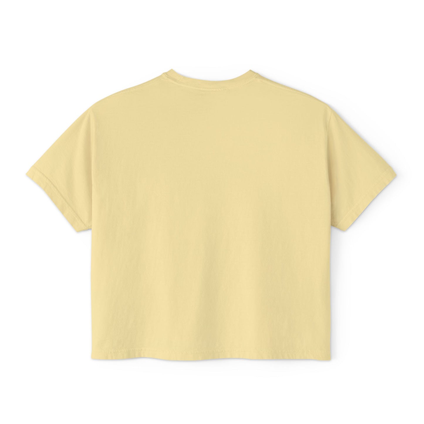 WHS Chargers Ladies's CroppedBoxy Tee