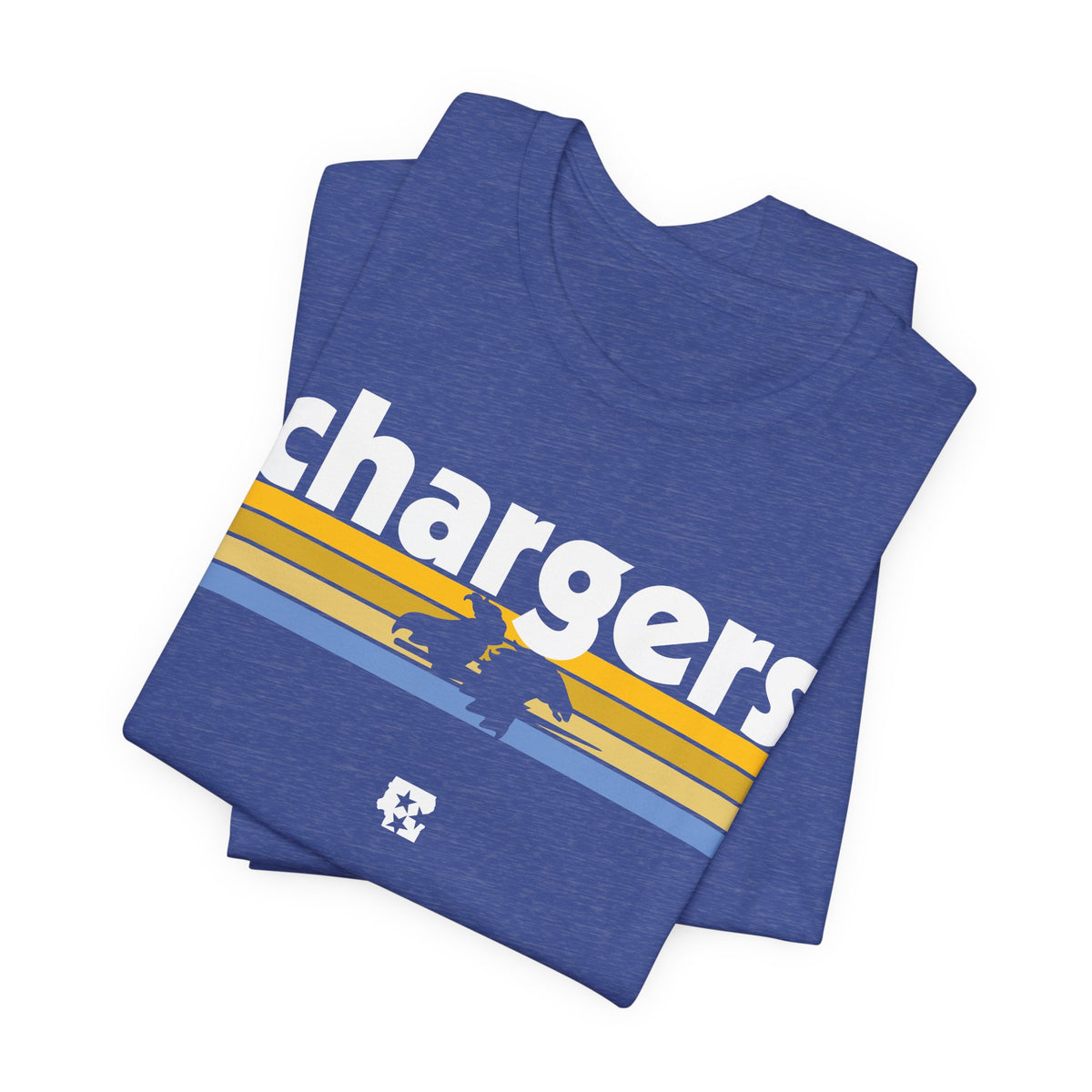 Chargers Logo Knockout T-Shirt