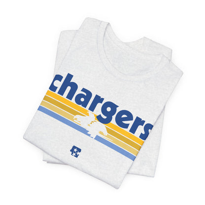 Chargers Logo Knockout T-Shirt