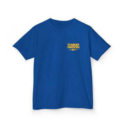 Charger Nation Glitch'd Out Youth T-Shirt