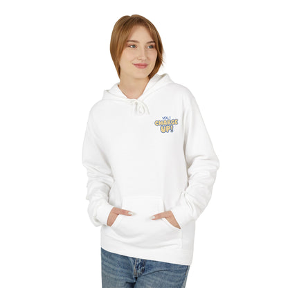 In Blue and Gold We Charge On Fleece Hoodie