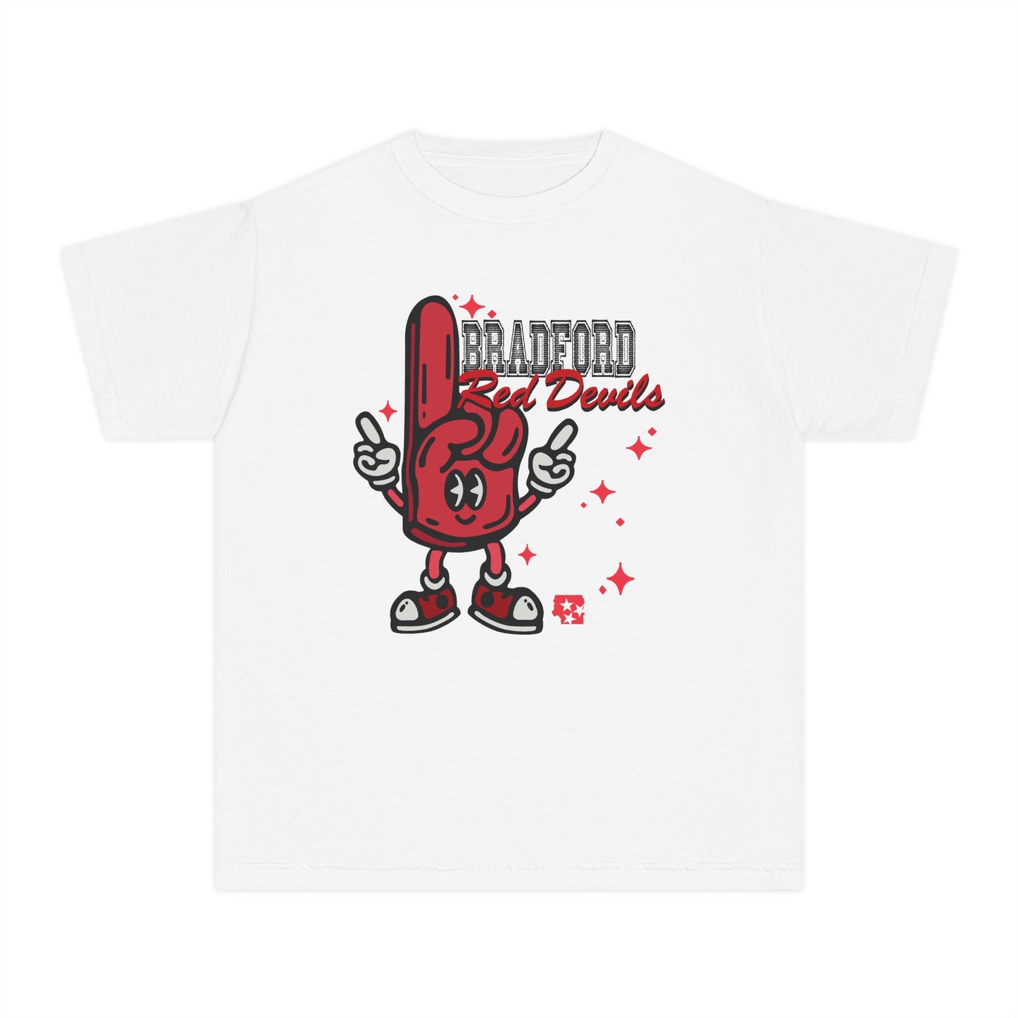 Bradford Red Devils Mascot Youth Tee