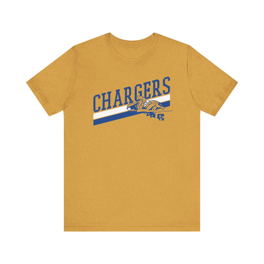 Chargers Slanted T-Shirt