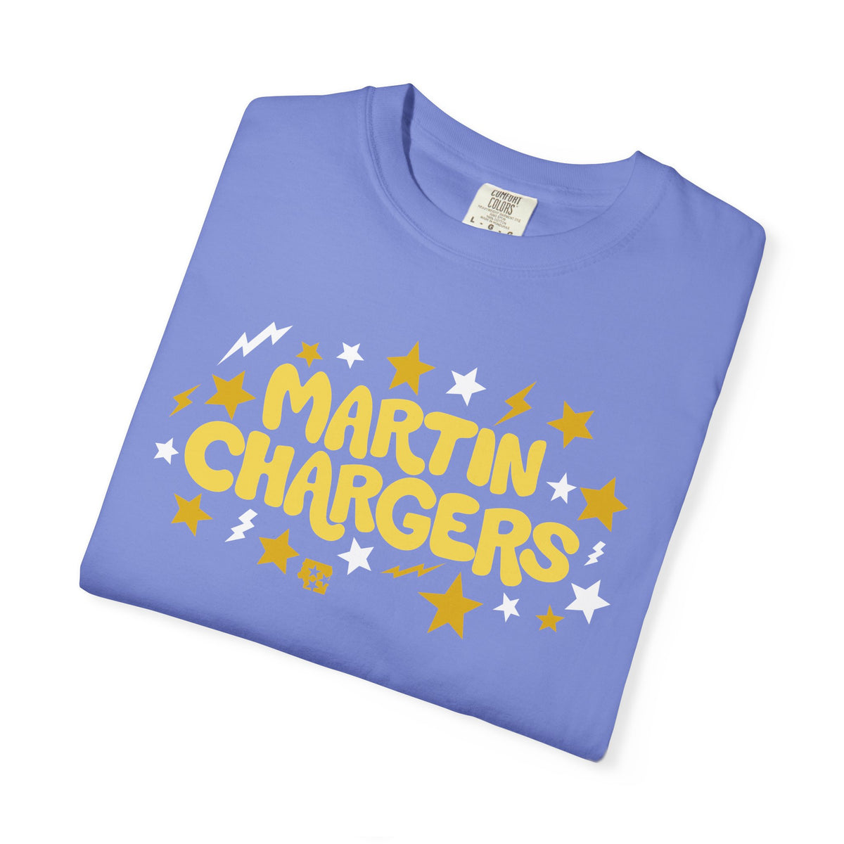 Martin Chargers Bubbles T-Shirt