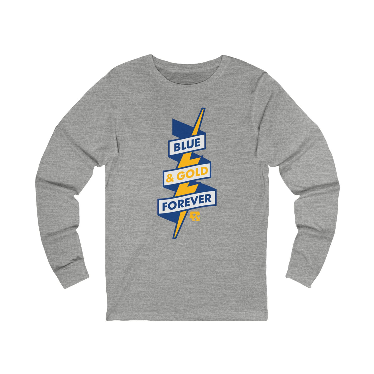 Blue & Gold Forever Long Sleeve T-Shirt
