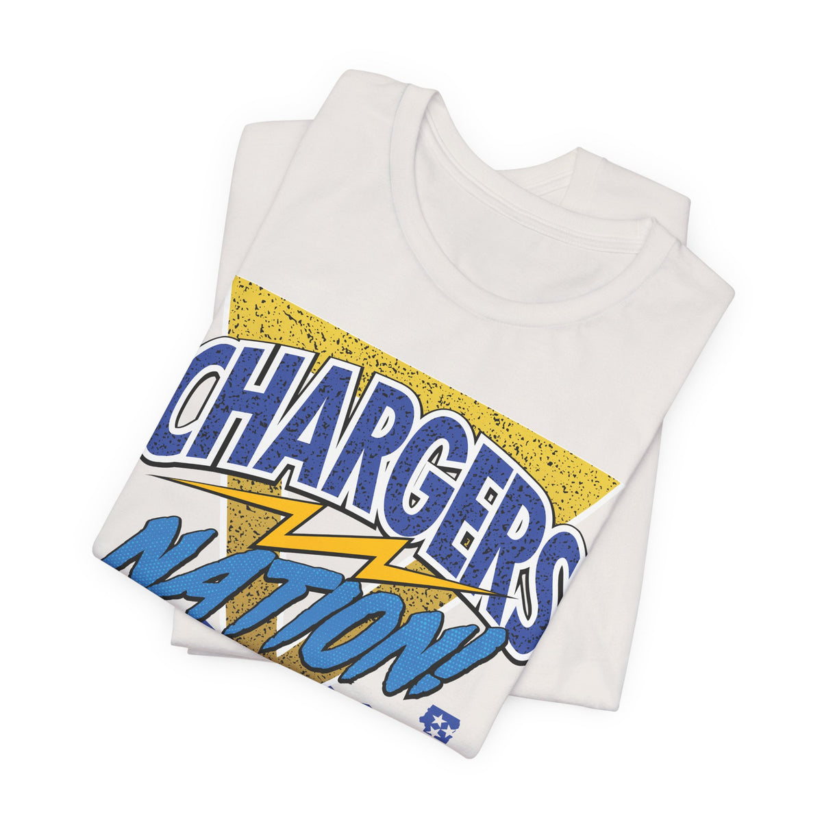 Chargers Nation Memphis Pattern T-Shirt