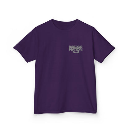 Bulldog Nation Glitch'd Out Youth T-Shirt
