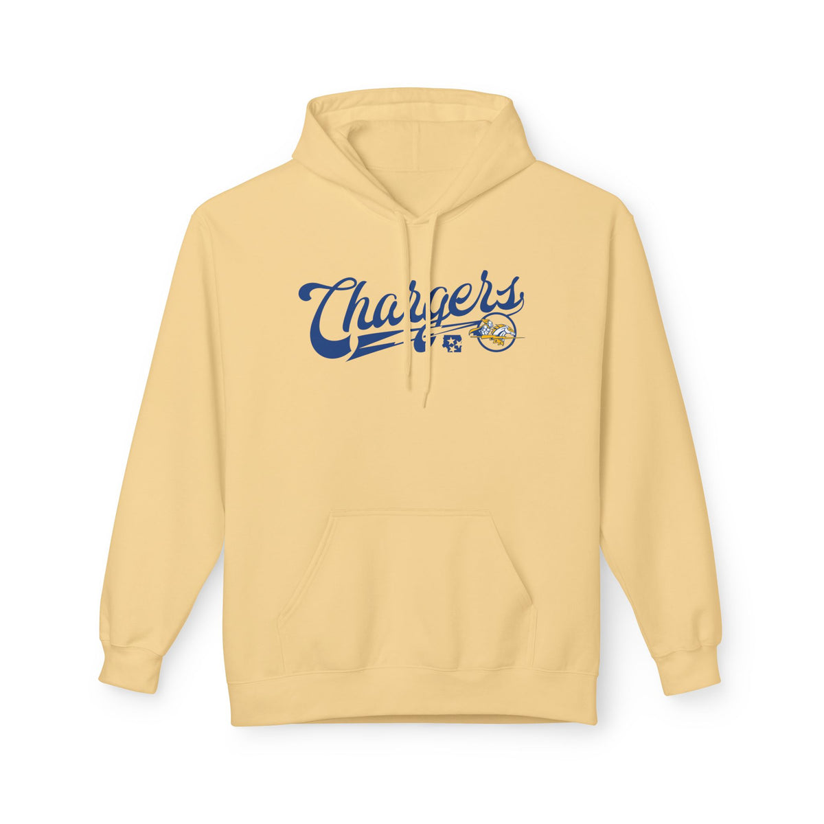Chargers Vintage Baseball Script Hoodie