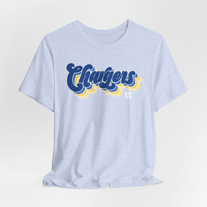 Retro Chargers Script T-Shirt