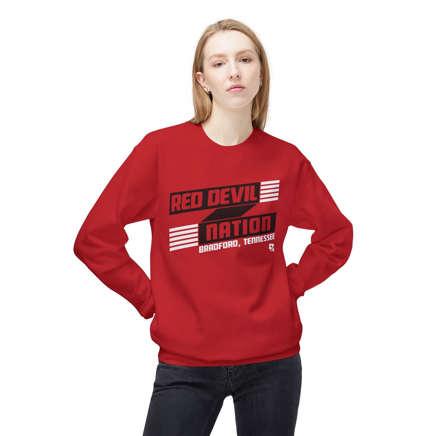 Red Devils Nation Banner Fleece