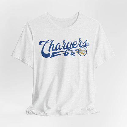 Chargers Vintage Baseball Script T-Shirt