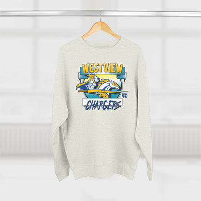 Westview Chargers Gradient Circle Fleece