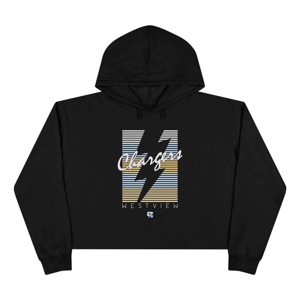 Westview Rainbolt Cropped Hoodie