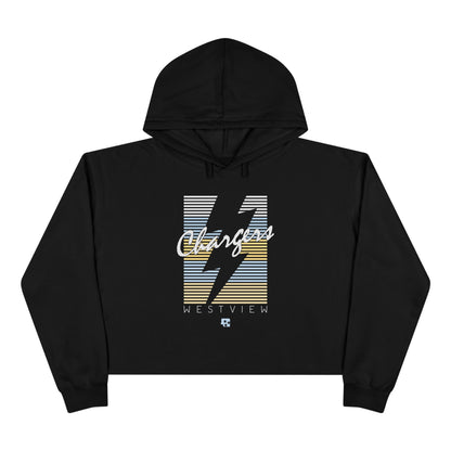 Westview Rainbolt Cropped Hoodie