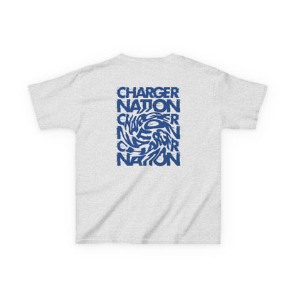 Charger Nation Glitch'd Out Youth T-Shirt