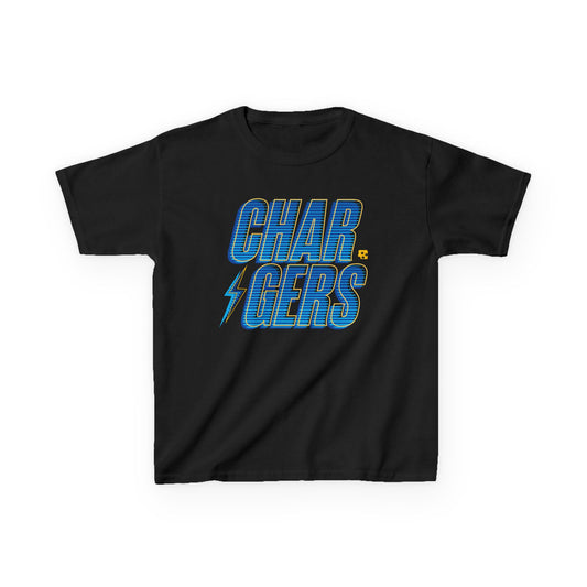 Chargers Retro Fade Youth Tee