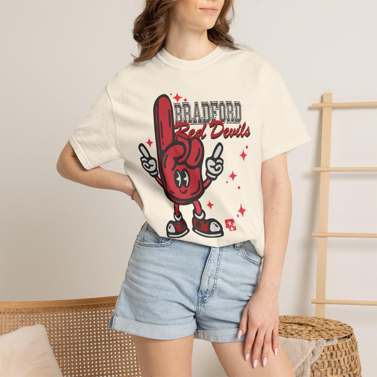 Bradford Red Devils Mascot T-Shirt