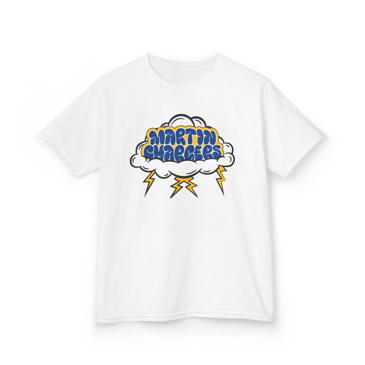 Martin Chargers Graffiti Cloud Youth T-Shirt