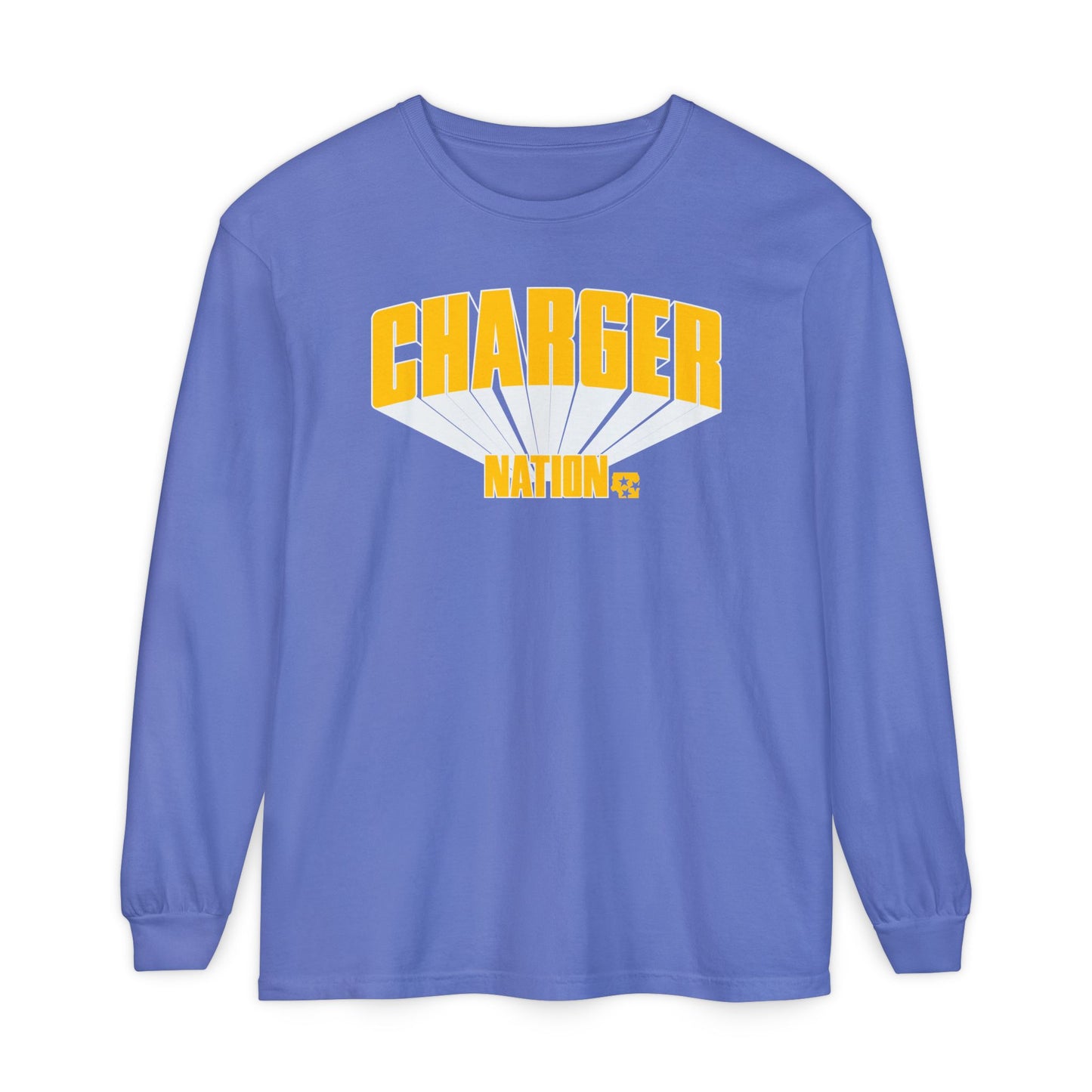 Charger Nation Burst Long Sleeve T-Shirt