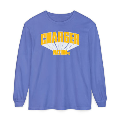 Charger Nation Burst Long Sleeve T-Shirt