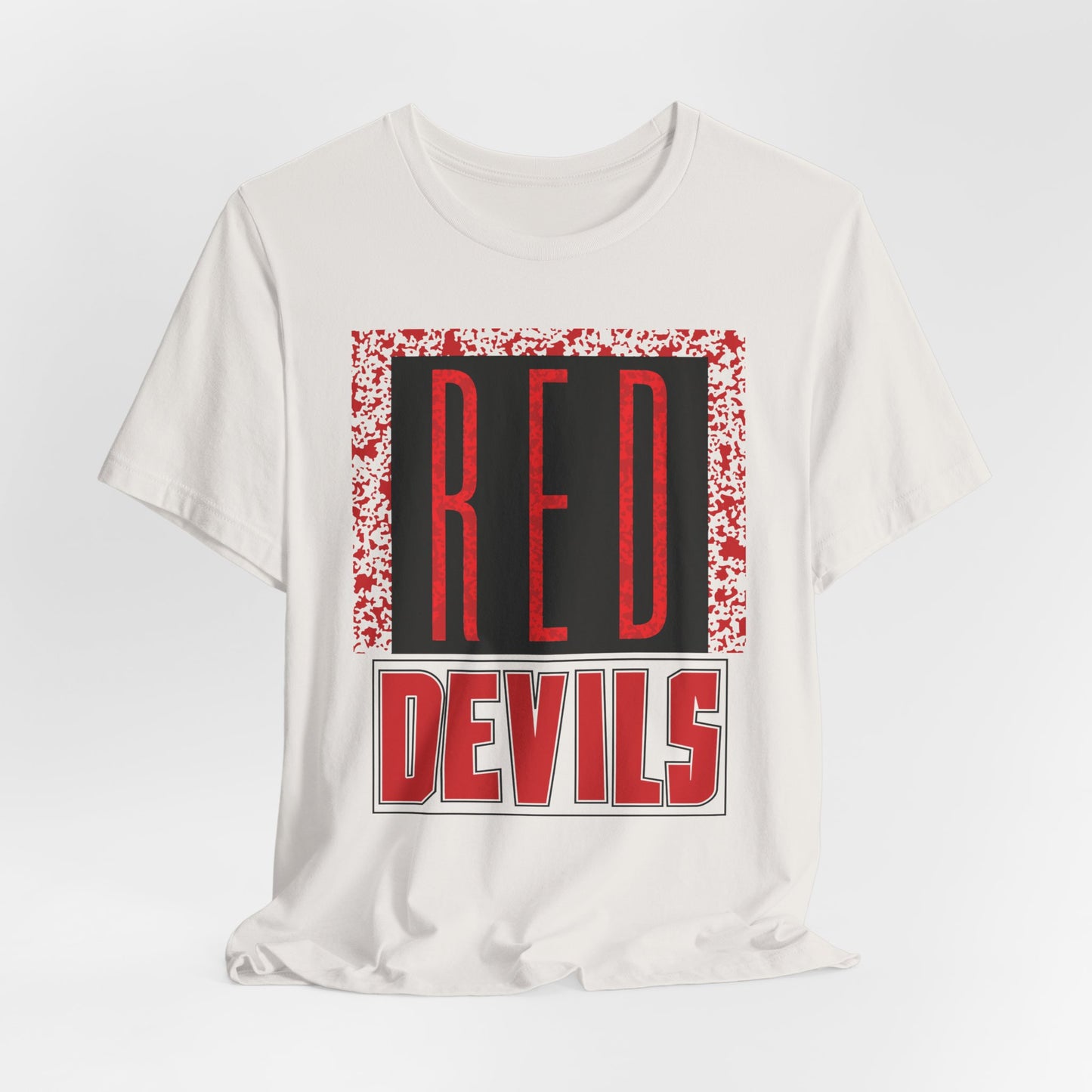Red Devils Funky Grunge T-Shirt