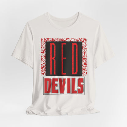 Red Devils Funky Grunge T-Shirt