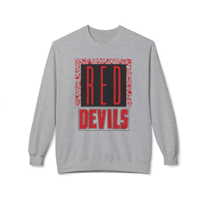Red Devils Funky Grunge Fleece
