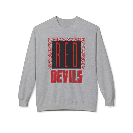 Red Devils Funky Grunge Fleece