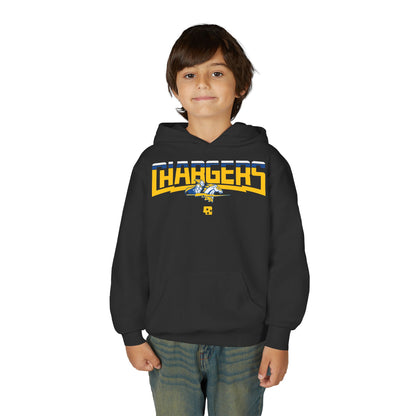 Chargers Bolted Youth Hoodie