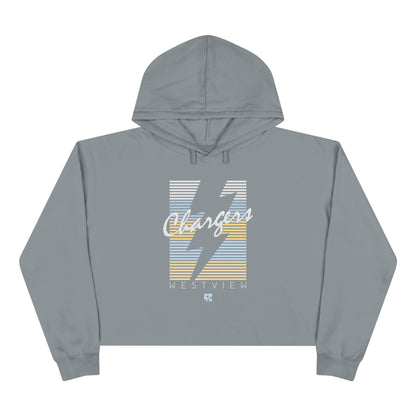 Westview Rainbolt Cropped Hoodie