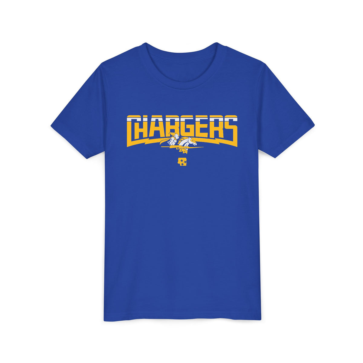 Chargers Bolted Youth Tee