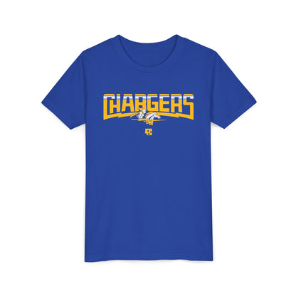 Chargers Bolted Youth Tee