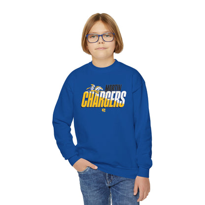 Martin Chargers Boltsplash Youth Fleece