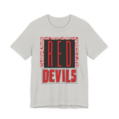 Red Devils Funky Grunge T-Shirt