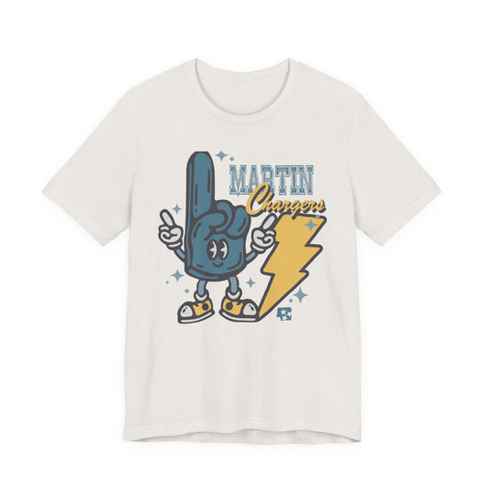 Martin Chargers Mascot T-Shirt