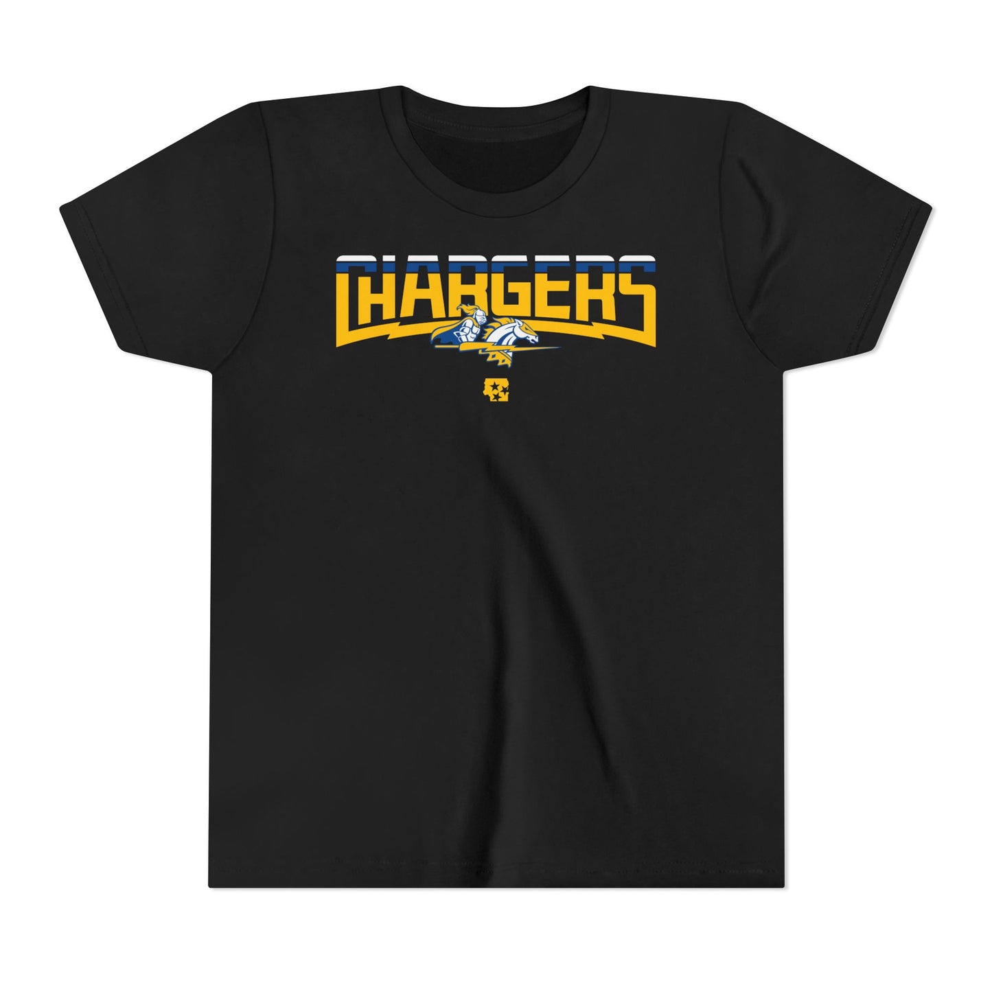 Chargers Bolted Youth Tee