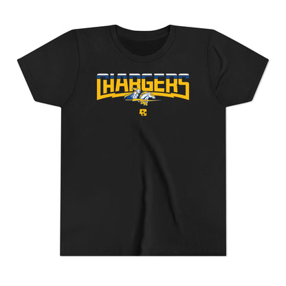 Chargers Bolted Youth Tee