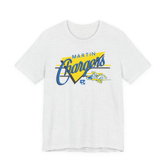 Martin Chargers 90s Triangle T-Shirt