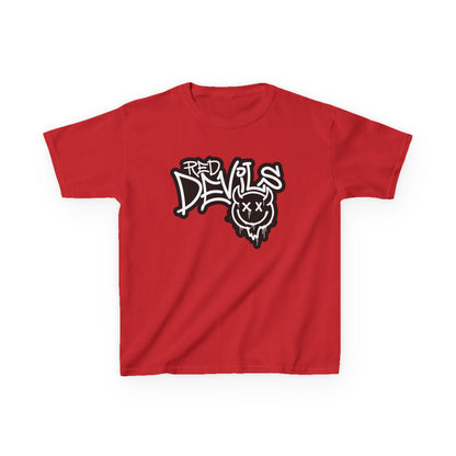 Red Devils Graffiti Youth T-Shirt