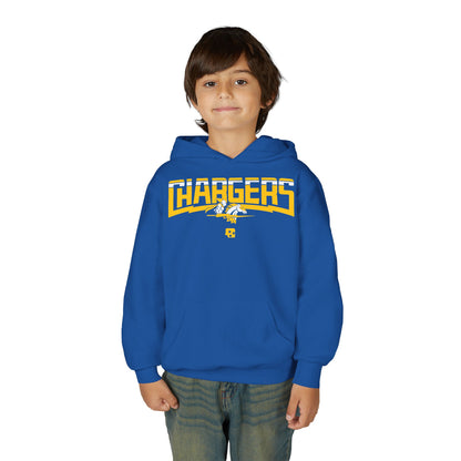 Chargers Bolted Youth Hoodie