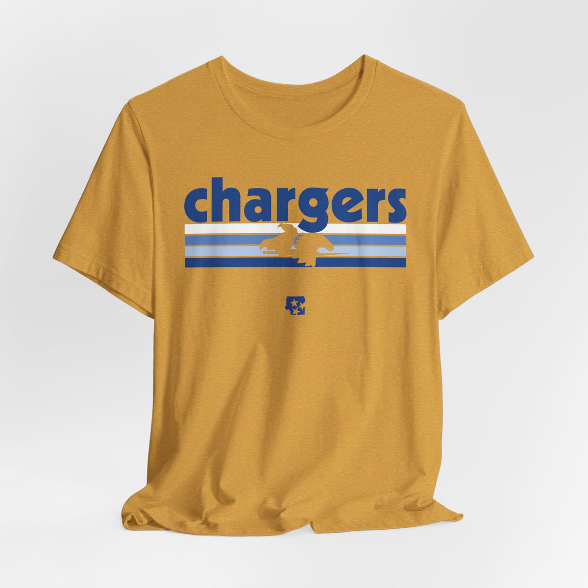 Chargers Logo Knockout T-Shirt