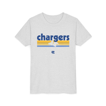 Chargers Logo Knockout Youth Tee
