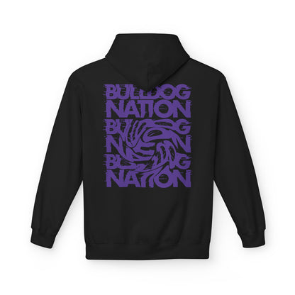 Bulldog Nation Glitch'd Out Hoodie