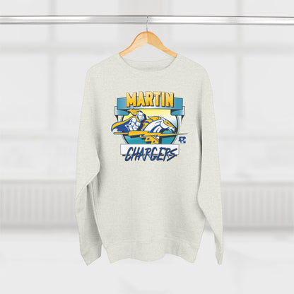 Martin Chargers Gradient Circle Fleece