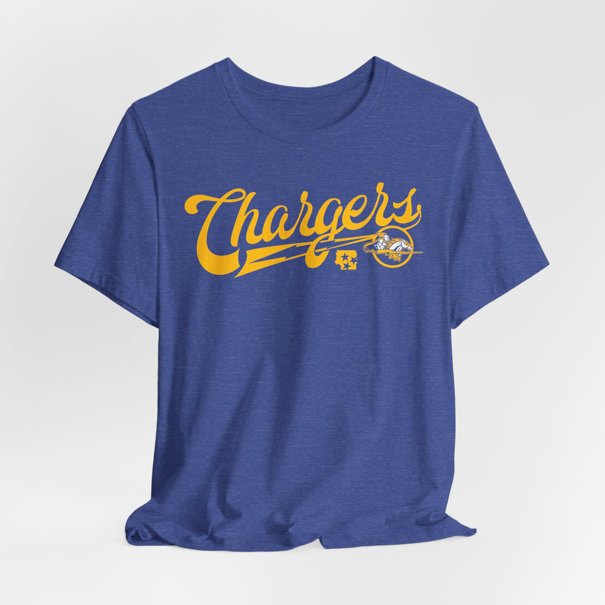 Chargers Vintage Baseball Script T-Shirt