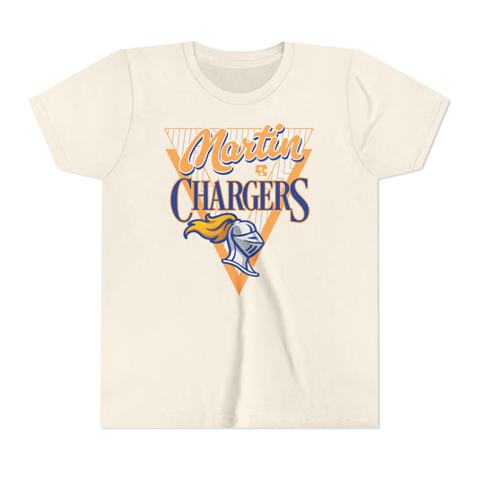 Martin Chargers Boltstripe Youth Tee