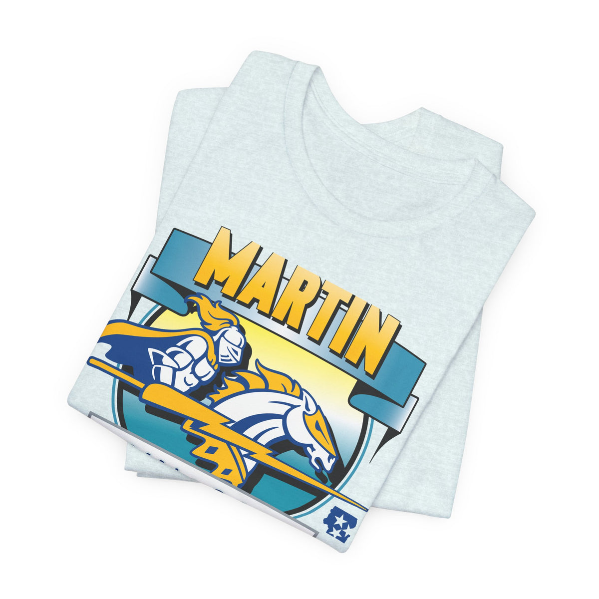 Martin Chargers Gradient Circle T-Shirt
