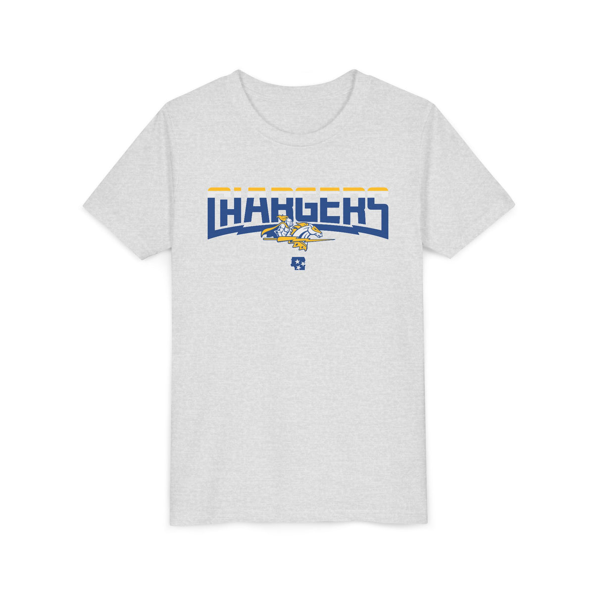 Chargers Bolted Youth Tee