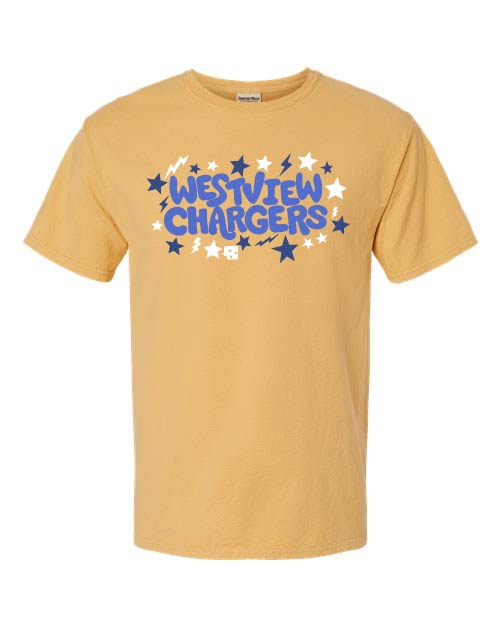 CHARGERS BUBBLED SHIRT