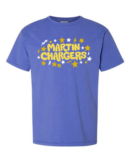 CHARGERS BUBBLED SHIRT